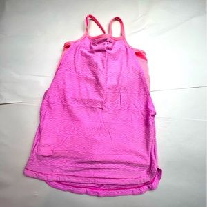 Ivivva pink and orange tank top Size 7